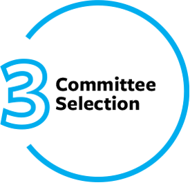 step three: committee selection