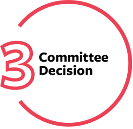 step three: committee decision