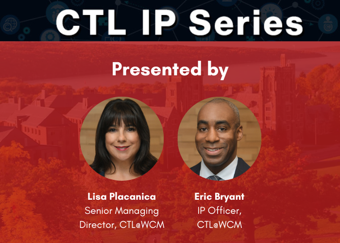 IP Series presented by Lisa Placanica and Eric Bryant