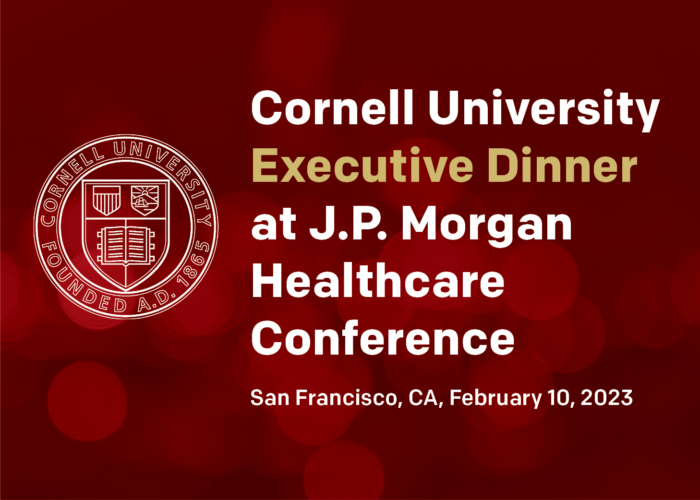 Cornell Executive Dinner