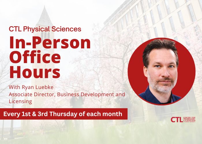 Upcoming Events › CTL Office Hours › – Center For Technology Licensing