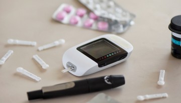 Stock photo of insulin technology