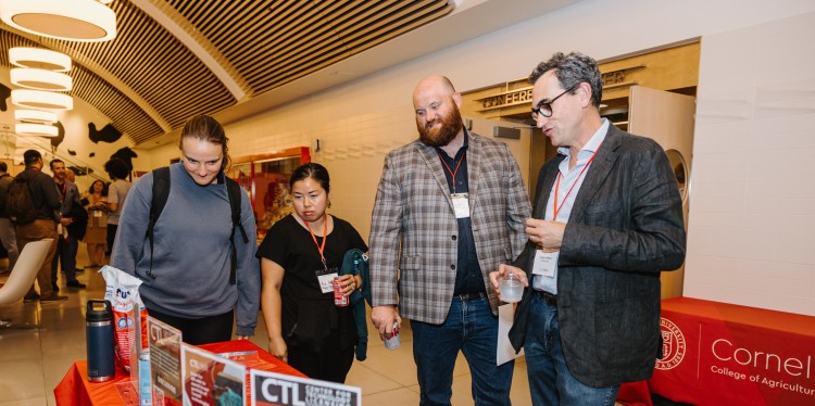Researchers and inventors at Cornell CALS Innovation Day
