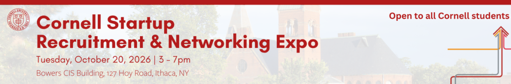 Cornell Startup Recruitment Expo